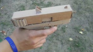 Стреляющий Глок из картона #stendoff #stendoff2 #gun #картон