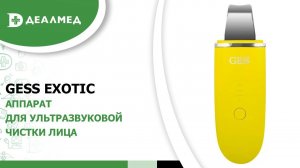 Аппарат для ультразвуковой чистки лица медицинский Gess Exotic
