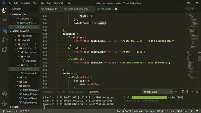 Laravel Admin Panel - AdminLTE - Users смотреть онлайн