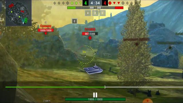 FV4005 | WORLD of TANKS BLITZ | Карта "Балтийский щит" Рейтинг смотреть онлайн