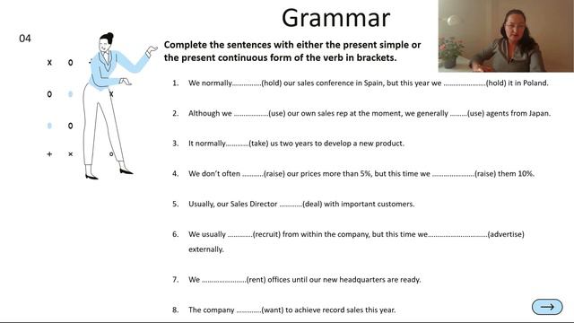 Present Simple, Present Continuous | Business English in 22 classes | Class 02 смотреть онлайн