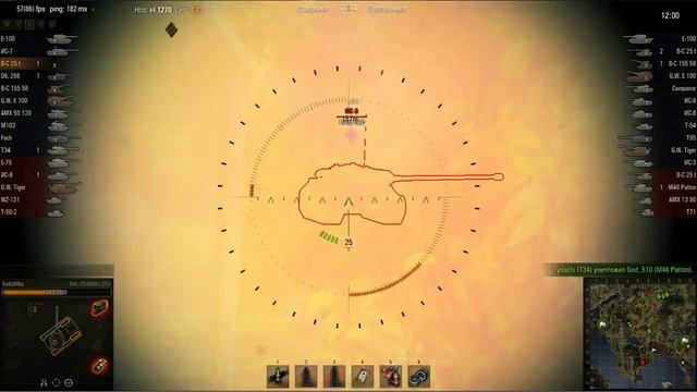 WOT: Фьорды - Bat Chatillon 25 t - 5 фрагов смотреть онлайн