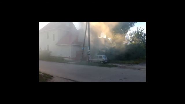 Горит ОКА общественника Константина Квасова в Воронеже смотреть онлайн
