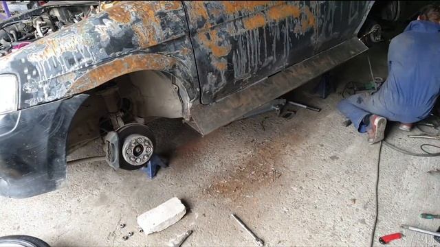 Ep: 3 Rat look Mazda Demio, Пороги и лавка на Vedro, ржавчина наступает смотреть онлайн