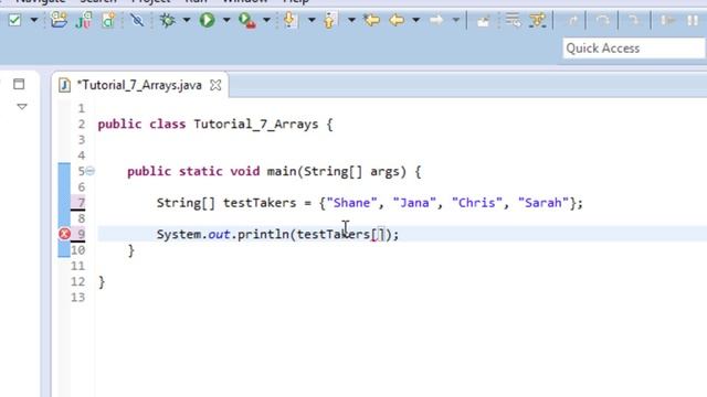 Beginner Java Tutorial #7: Arrays in Java смотреть онлайн