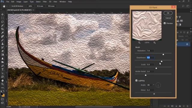 Quick Tip - Oil Filter in Photoshop CC смотреть онлайн