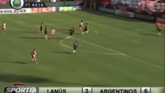 Nicolas Buitre Pavlovich - Argentinos vs Lanus - Clausura 2010 смотреть онлайн