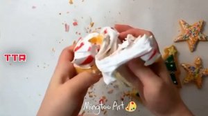 Удовлетворяющая слизь ASMR | Расслабляющее видео слизи #37 - хрустящие слаймы