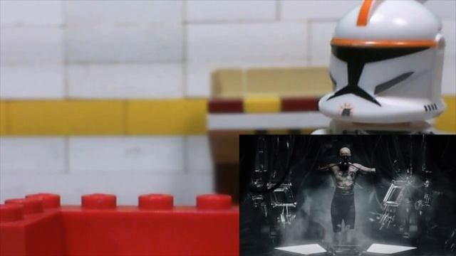LEGO Star Wars Stop Motion Clone Troopers React to Vader Fan Film смотреть онлайн