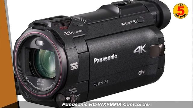 Best 4K Camcorder (2023) ☑️ TOP 5 Best смотреть онлайн