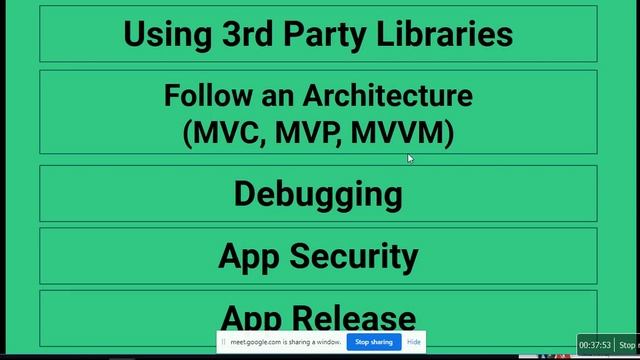 Android Application Development Roadmap by MU Software Design & Development Community смотреть онлайн