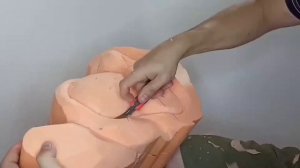 Изготовление фигуры из пенопласта