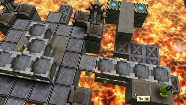 BlupiMania 2 - Walkthrough - 3-2 - Inferno 2 смотреть онлайн