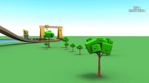 Toy Factory Cartoon Train for Kids - Tomas Cartoon Videos - поезда для детей видео