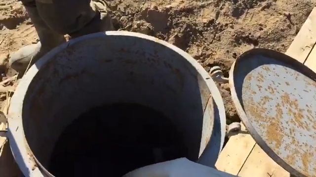 Запуск скважины номер 2 на 25 кубов!!! смотреть онлайн