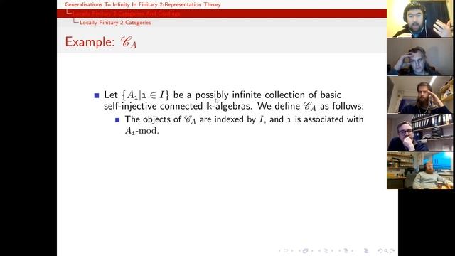 2021-11-02 James Macpherson Generalisations to Infinity in Finitary 2-Representation Theory смотреть онлайн