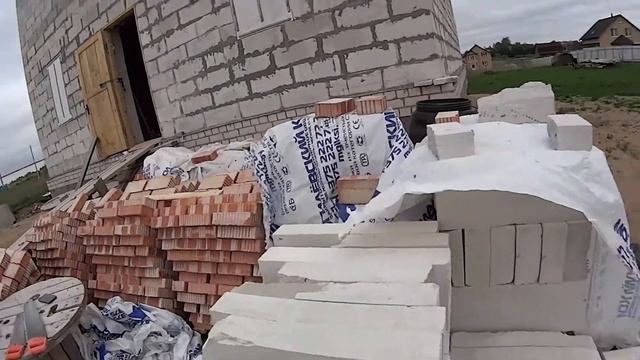 Нарезка газоблоков для опалубки армопояса из остатков смотреть онлайн