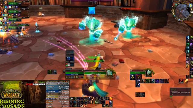 StormForge TBC WoW Первый поход в Кару. Учимся контролить смотреть онлайн