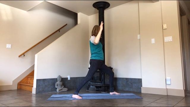 Shona With A Beautiful Mellow Standing Practice!