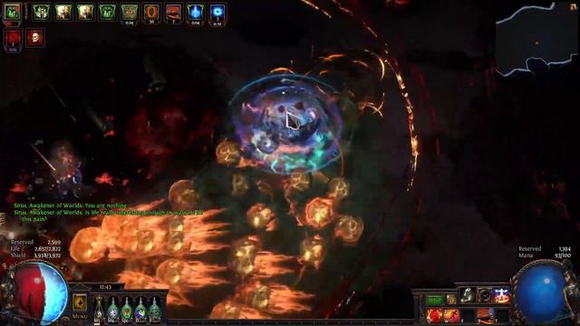 PoE 3.18 CwC-Volatile dead Uber Sirus смотреть онлайн