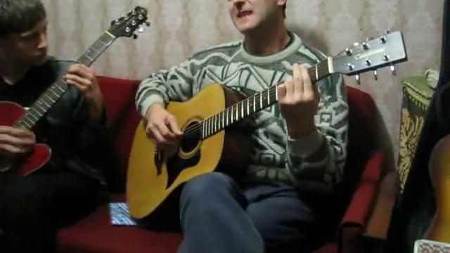 Песня-композиция в 2 гитары. Богена. Я ВЕРЮ В УДАЧУ. Ночная репетиция. смотреть онлайн