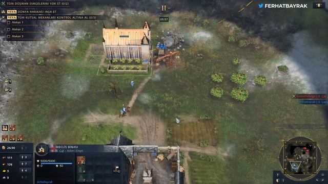 RANKED AÇILDI İLK MAÇ | Age Of Empires 4 | TÜRKÇE | 2022