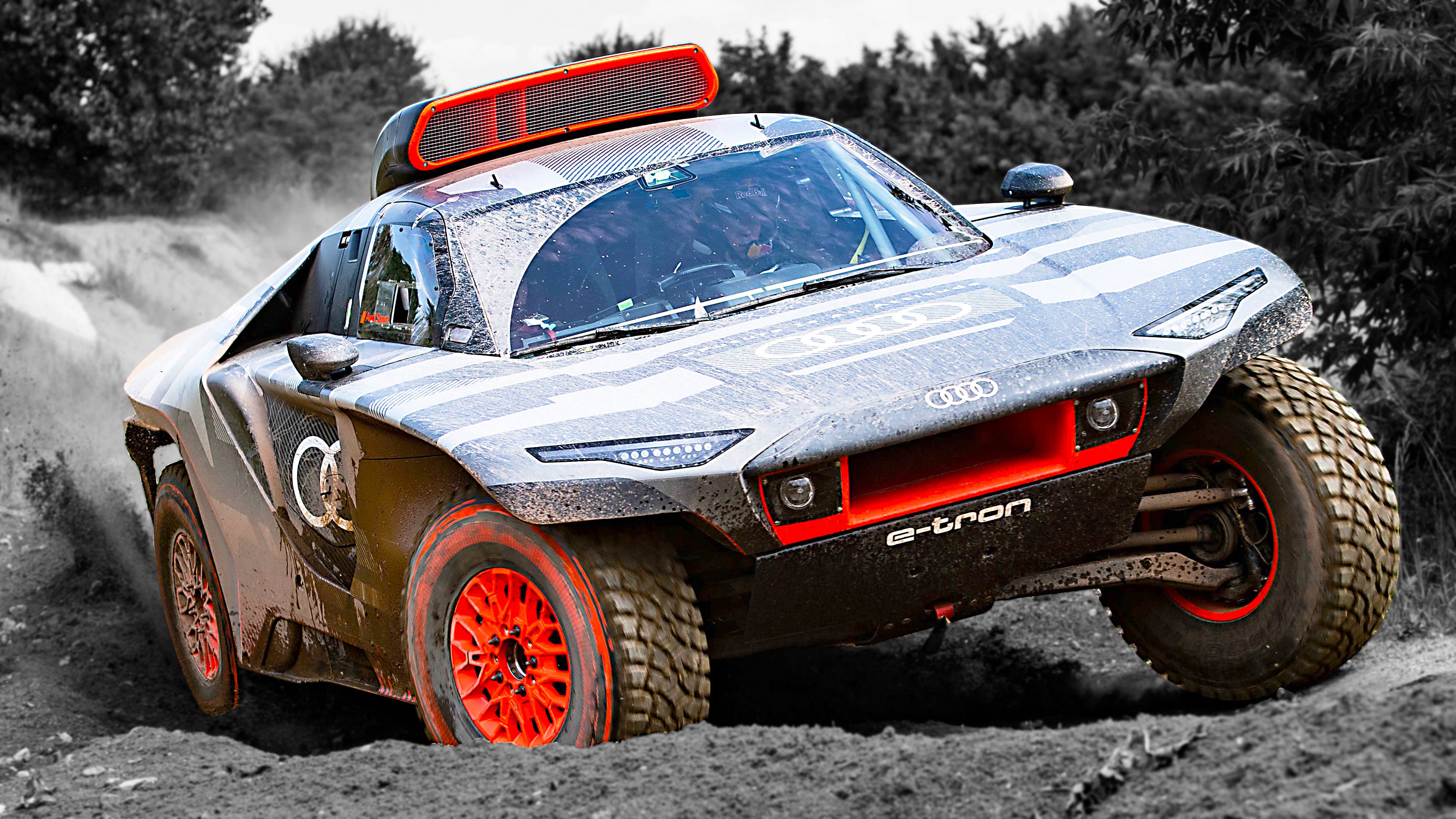 2022 AUDI RS Q e -Tron Dakar - Экстерьер, Производство, Вождение! смотреть онлайн