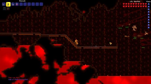 Terraria 1.3 (Expert) - Стена плоти (Wall of Flesh) смотреть онлайн