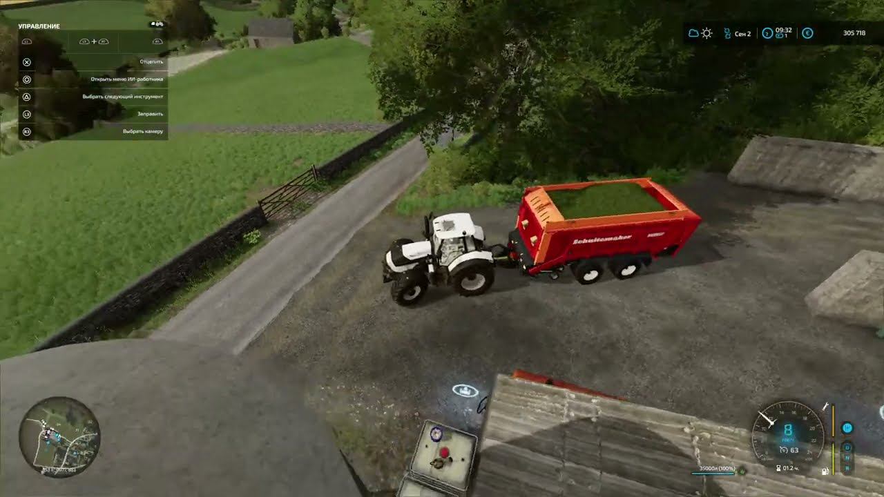 (PS4 Pro) FS 22 КФХ Устинка. Calmsden Farm #10 смотреть онлайн