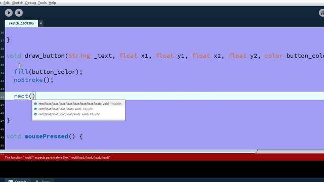 processing java mode draw a simple button смотреть онлайн
