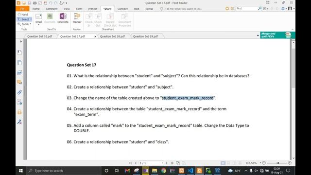 DBMS Question Session 17 | 1st Year | Semester 01 | Java Institute | K.K.Ishara Madhusanka смотреть онлайн