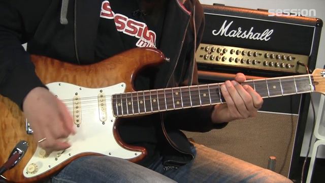 FENDER Select Stratocaster Exotic Maple Quilt RW ITB смотреть онлайн
