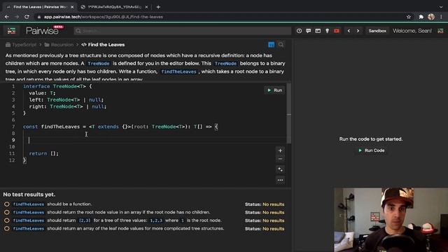 Learn to Code: Finding the Leaves in a Tree Using Recursion смотреть онлайн