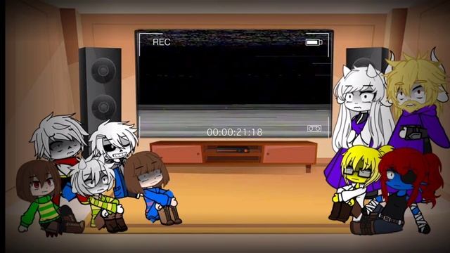 Undertale reaction to Horror Sans смотреть онлайн