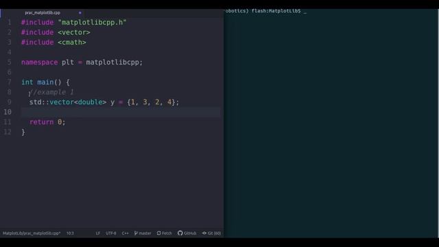 Matplotlib in C++ | matplotlibcpp | plotting in C++ смотреть онлайн