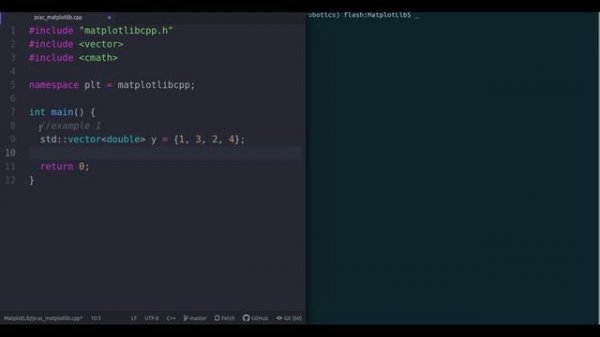 Matplotlib in C++ | matplotlibcpp | plotting in C++