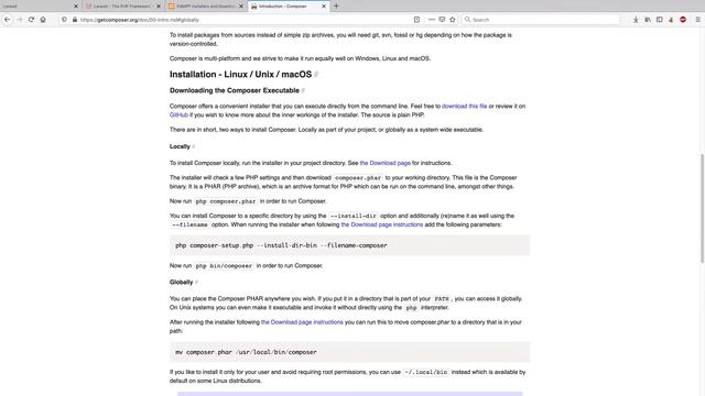 Laravel from Scratch : Installing Laravel & Setting up your machine - Xaamp + Composer + NodeJs смотреть онлайн