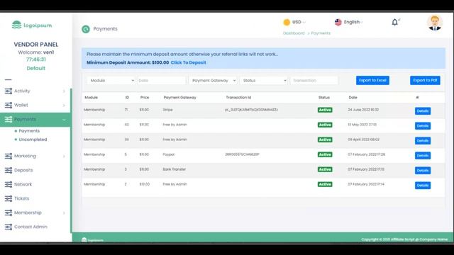 Affiliate Management System - PHP Platform смотреть онлайн