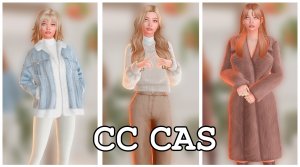 NEW CC HAUL | папка MODS | ЖЕНСКАЯ ОДЕЖДА | ЖЕНСКИЕ ПРИЧЕСКИ | CAS | SIMS 4