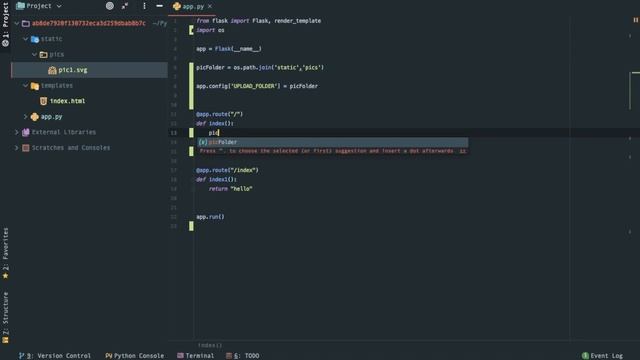 Adding image to Flask Web Page. смотреть онлайн