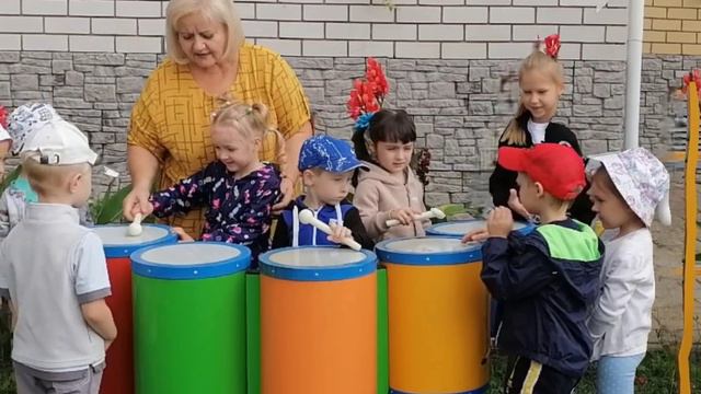 Музыкальная площадка в детском саду