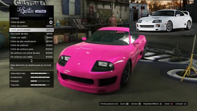 GTA 5: Toyota Supra TRD Fast and furious 7 by Paul Walker смотреть онлайн