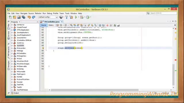 JavaFX S1E5 : ComboBox - Fill and Handler selectionChange Events смотреть онлайн