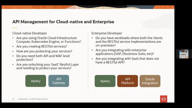 Oracle Cloud Native API Management смотреть онлайн