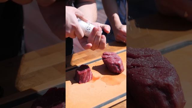 Стейк из вырезки филе-миньон. Dry age смотреть онлайн