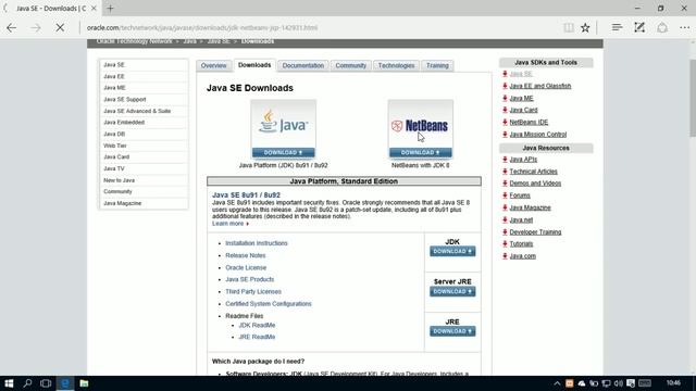 Curso POO Java #01b - Instalando o JDK e NetBeans смотреть онлайн