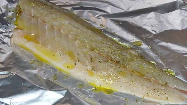 Запечённый Сибас с виедж соусом @GALENA99 (морской окунь) смотреть онлайн