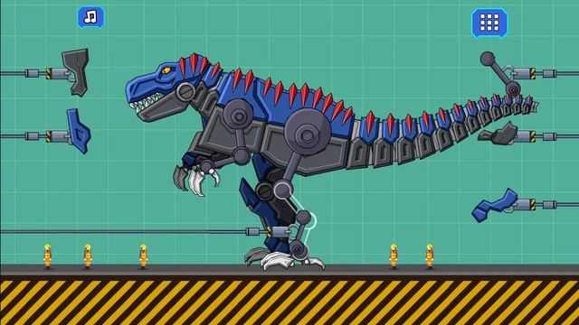 Giant Robot Dinosaur T-Rex | Eftsei Gaming смотреть онлайн