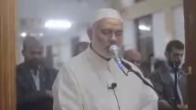 Hamas leader Ismail Abdel Salam Ahmed Haniyeh beautiful recitation.. смотреть онлайн