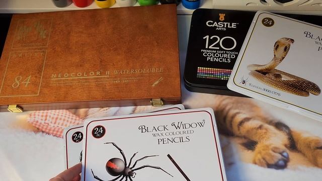 Покупки канцелярия//Хэллоуин карандаши, Acryl, Neocolor II//Октябрь 2022 смотреть онлайн